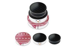 Gebäckdosen Schneemann 3-tlg.