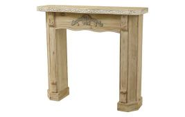 Deko Kamin Tannenholz