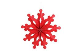 Schneeflocken-Baumbehang