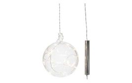 LED Kugelanhänger 12cm