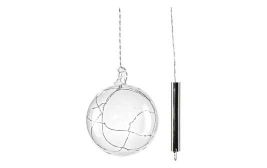 LED Kugelanhänger 8cm