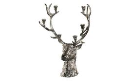 Kerzenhalter - Hirschkopf