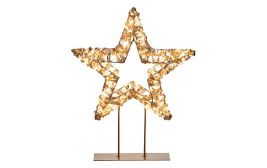 Metallstern auf Fuß