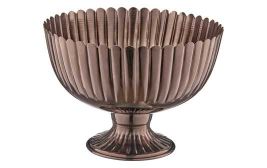 Metallschale auf Fuß