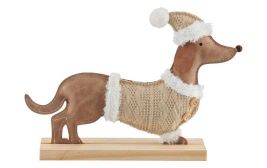 Stoff Lederimitat Dackel