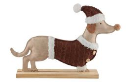 Stoff Lederimitat Dackel