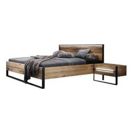 Modernes Massivholz-Bett