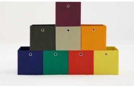 Faltbox mit Metallöse Hover