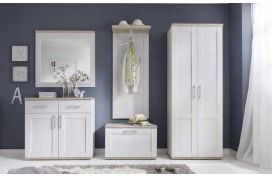 Moderne Landhaus-Garderobe Hover