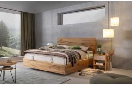 Premium Holz-Boxspringbett Hover