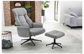 Relaxsessel mit Hocker Hover