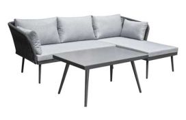 Modernes Lounge Set 3-tlg. Hover