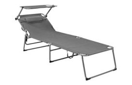 Komfortable Gartenliege Hover