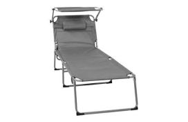 Komfortable Gartenliege