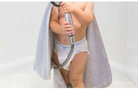 Kapuzenbadetuch Hover