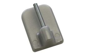 Klebehaken f.Vitragestange