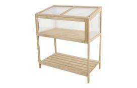 Hochbeet-Gewächshaus