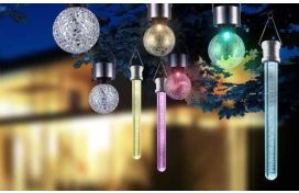 LED Solarhängeleuchte Hover