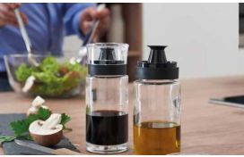 Essig- & Ölflaschen 2-tlg. Hover