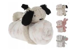 Babydecke mit Plüschtier