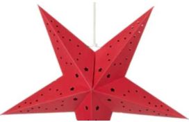 Papierstern Hover