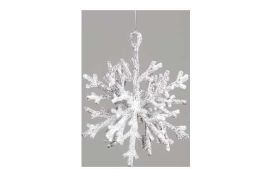 Weihnachtsanhänger Schneeflocke