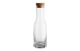 Karaffe Glas mit Kork Hover