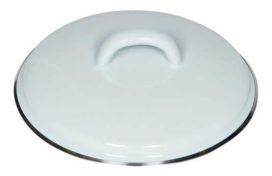 Deckel mit Chromrand 14cm