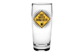 Bierglas Save Water